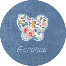 Trousse de toilette enfant Bleu Gris Butterfly 