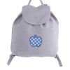 Sac a dos personnalisable garçon Gris Apple Pie