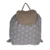 Sac à dos enfant gris perle Etoiles