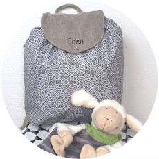 Petit sac enfant Aiko gris