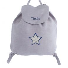 Sac personnalisable Gris Tom