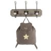 Sac bébé personnalisé Taupe Nora