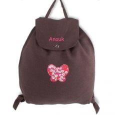 Sac à dos enfant chocolat Anouk