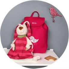 Sac à dos enfant Framboise Saperlipopette