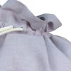 Sac à jouets Etoile gris perle