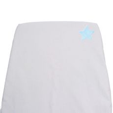 Drap housse lit bébé gris perle Emilien