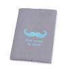 protege-carnet-de-sante--personnalise-moustache-turquois