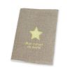 protege-carnet-de-sante-personnalise-lin-etoile-vert-anis