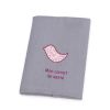 protege-carnet-de-sante-bebe-gris-oiseau