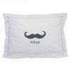 coussin -gris-brode-moustache-gris-souris