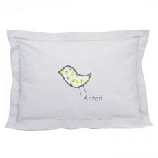 Housse de coussin Gris perle Ninon