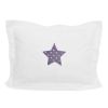 coussin-blanc-etoile-violette