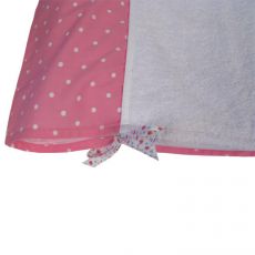 housse-de-matelas-a-langer-fille-rose-pois