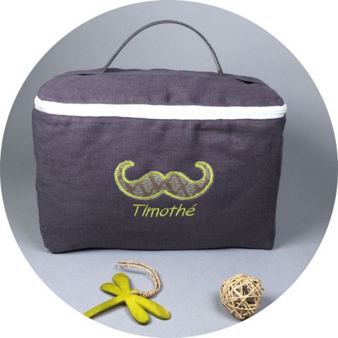 trousse-personnalisee-chocolat-moustache-vert-anis