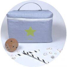 Trousse soin bébé Gris Etoile