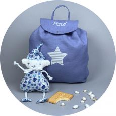 Sac maternelle garçon Bleu Arthur 