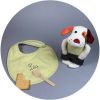 coffret-naissance-doudou-chien-bavoir