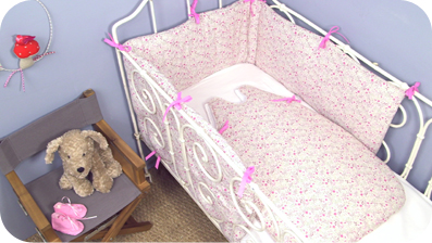 Linge de lit bébé Fleur d'enfance