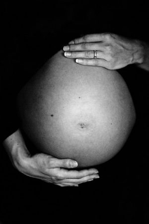 Ventre femme enceinte