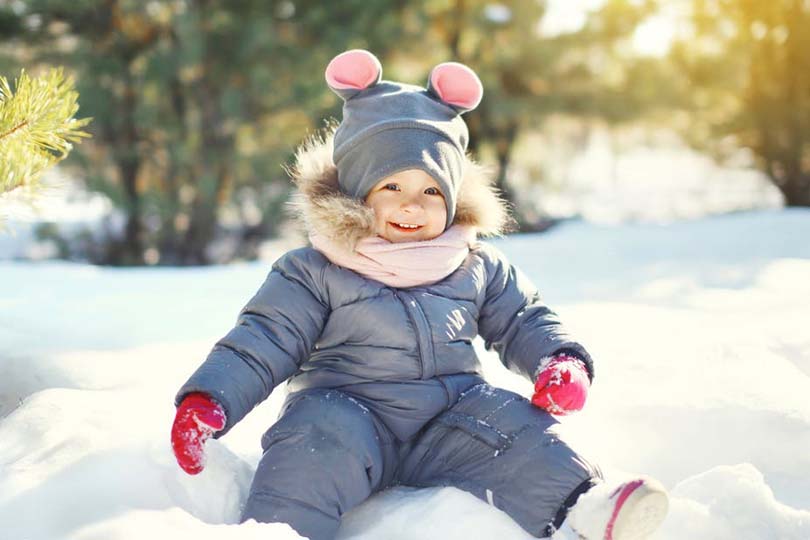 les vacances à la neige avec bébé - Zoli