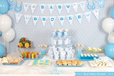 Décorations en sucre baby shower - fille