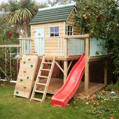 La cabane de jardin pour enfant est une idée superbe pour votre jardin!